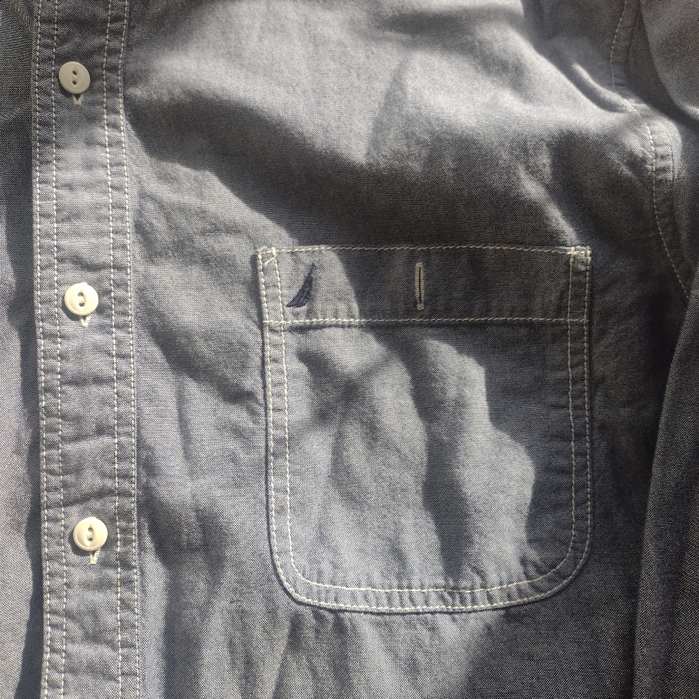 Nautica Button Top - Picture 2 of 3